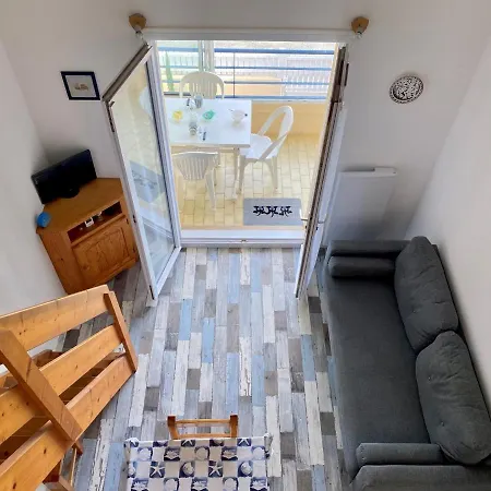 Cosy 4 Pers. Avec Loggia 100m De La - 1ère Ligne, Parking Inclus, - Fr-1-231-283 Appartement