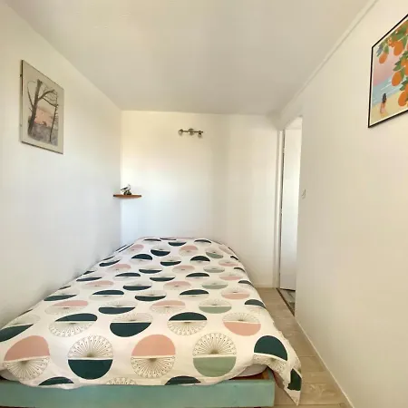 Cosy 4 Pers. Avec Loggia 100m De La - 1ère Ligne, Parking Inclus, - Fr-1-231-283 *